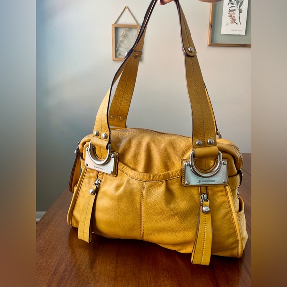 b. makowsky Handbags - B. Makowsky Mustard Yellow Handbag, Very Good Used Condition